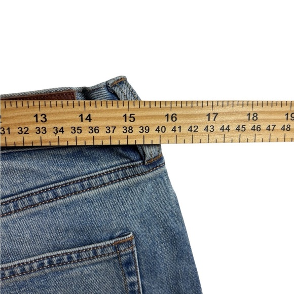 Lands' End Women's Classic Blue Straight Jeans Size 10 - Picture 7 of 8